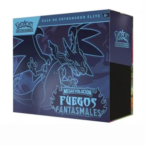 CAJA ENTRENADOR ELITE POKEMON FUEGOS FANTASMALES