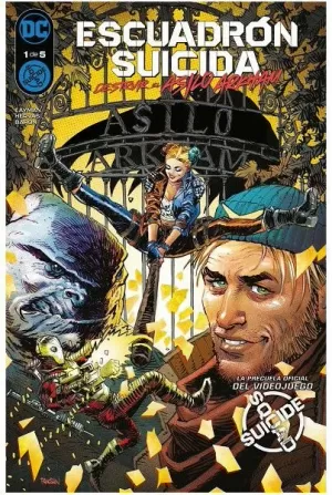 ESCUADRÓN SUICIDA: DESTRUIR EL ASILO ARKHAM 1 DE 5 ESCUADRÓN SUICIDA: DESTRUIR EL ASILO ARKHAM 1 DE 5