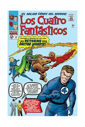 BIBLIOTECA MARVEL 05. LOS 4 FANTÁSTICOS 2. 1962-63. FANTASTIC FOUR 6-11 USA BIBLIOTECA MARVEL 05. LOS 4 FANTÁSTICOS 2. 1962-63. FANTASTIC FOUR 6-11 USA