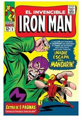 BIBLIOTECA MARVEL 17 EL INVENCIBLE IRON MAN 02 BIBLIOTECA MARVEL 17 EL INVENCIBLE IRON MAN 02