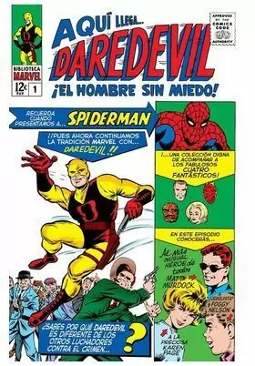 BIBLIOTECA MARVEL 18 DAREDEVIL 01 BIBLIOTECA MARVEL 18 DAREDEVIL 01