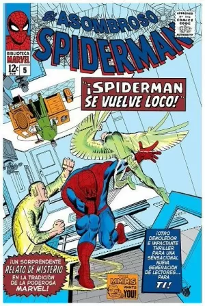 BIBLIOTECA MARVEL 32 EL ASOMBROSO SPIDERMAN 5