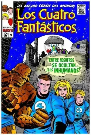 BIBLIOTECA MARVEL LOS CUATRO FANTASTICOS 9
