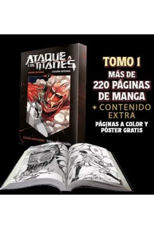 ATAQUE A LOS TITANES. COLECCIONABLE 1 DE 34