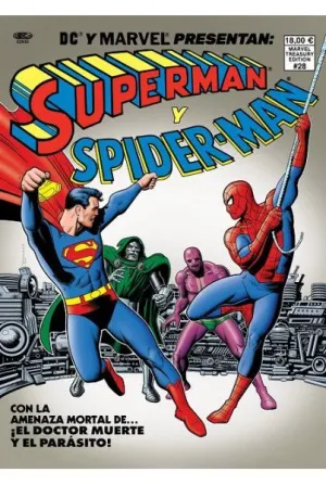 SUPERMAN Y SPIDERMAN. TREASURY EDITION. (PORTADA BRIAN BOLLAND)